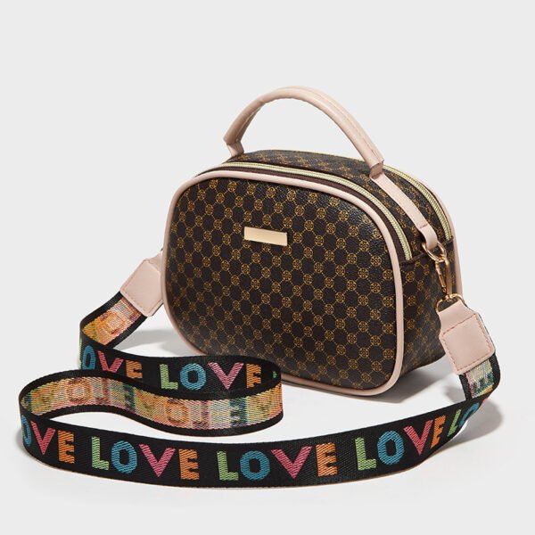 Bandolera bolso Mano/hombro con Diseño y Correa Love