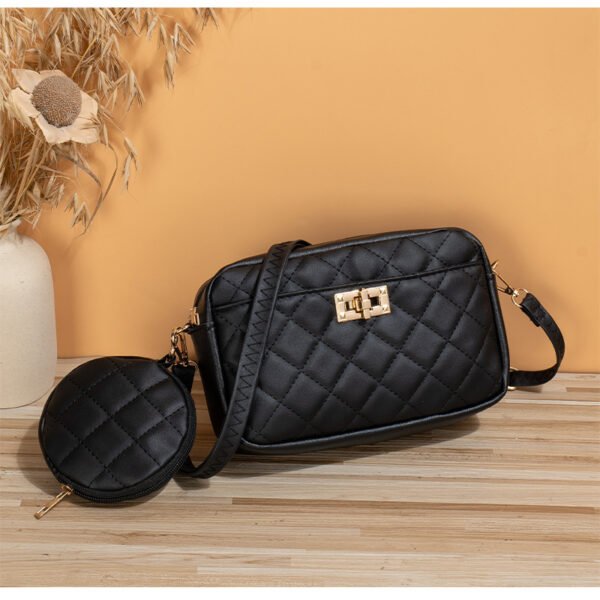 Nueva Cartera Elegante con Monedero Redondo - K123