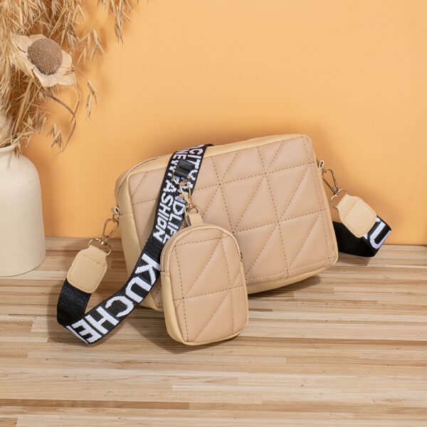 Nueva Cartera Bandolera Cruzada con Bolsito - K124