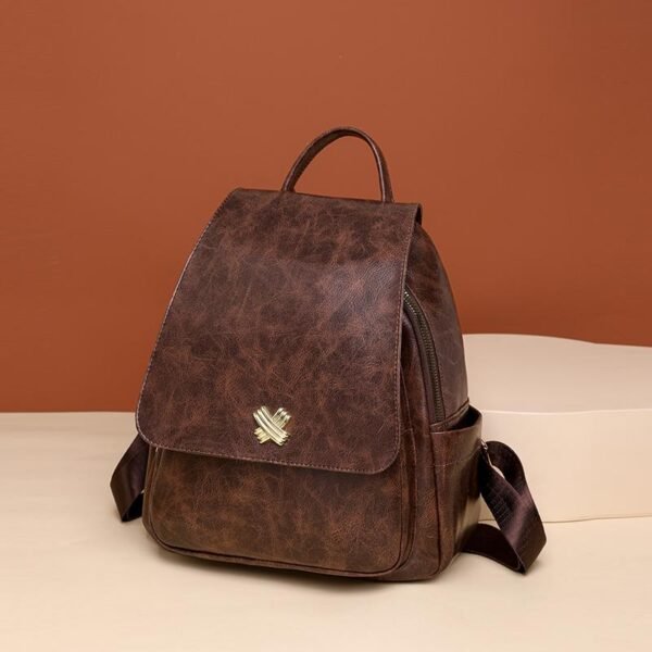 Nueva Mochila Dama Antirrobo Pu Versátil - K389
