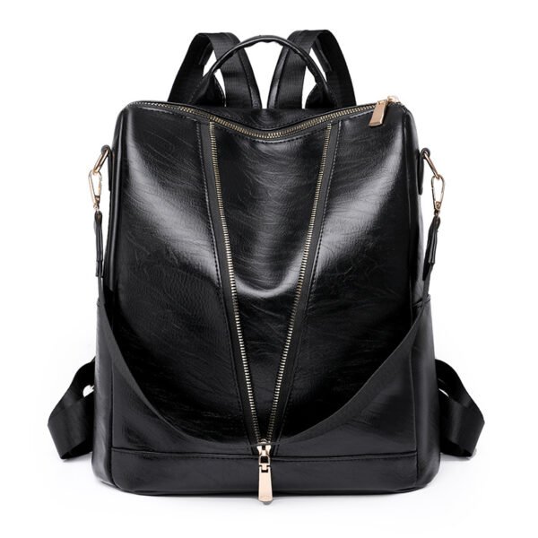 Nueva Mochila Dama Pu Leather Clásica Vintage - K1147 - Image 3