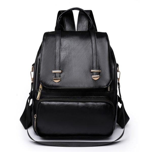 Nueva Mochila Clásica Dama Negra - D6737 - Image 5